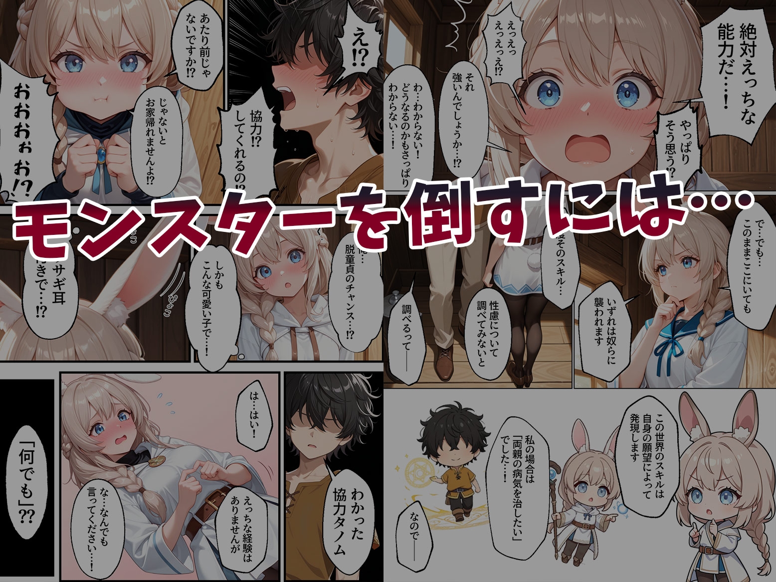 童貞転生 〜異世界転生した俺のスキルが性虜だった件〜 – Preview 5