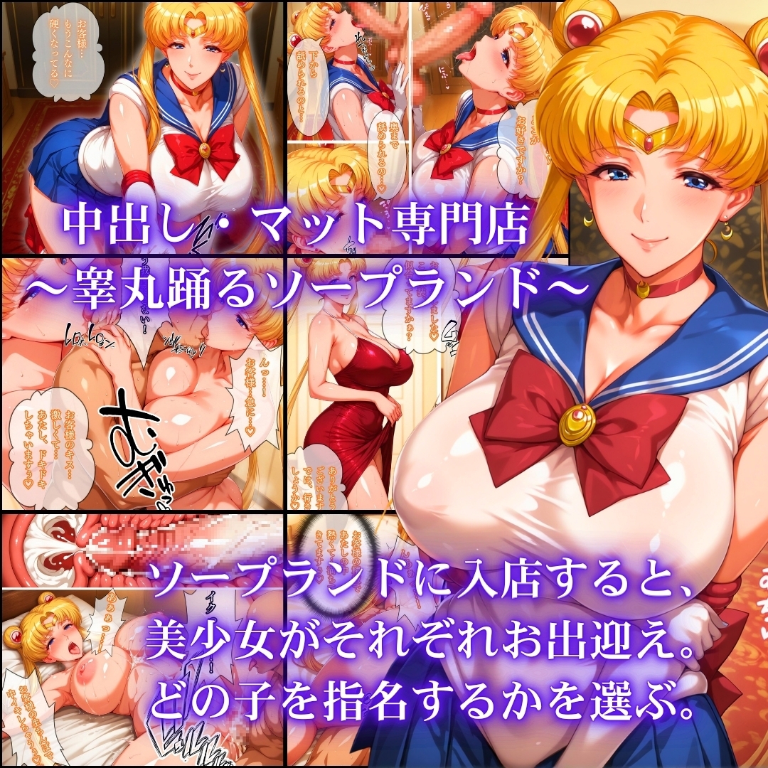 中出し・マット専門店【睾丸踊るソープランド】セーラー編 – Preview 7
