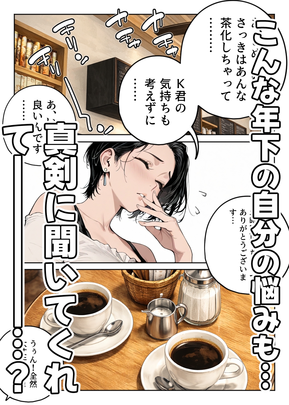 バ先のサイトウさん。