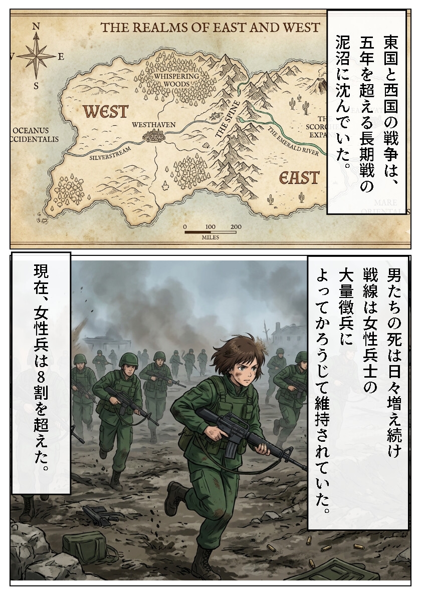 女兵士極秘妊娠任務没カットおまけ付き