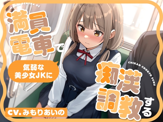 【全編潮吹き】満員電車で気弱な美少女JKに痴○調教する – main preview