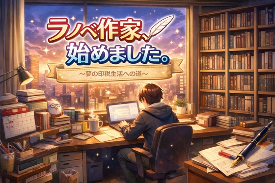 ラノベ作家、始めました。～夢の印税生活への道～
