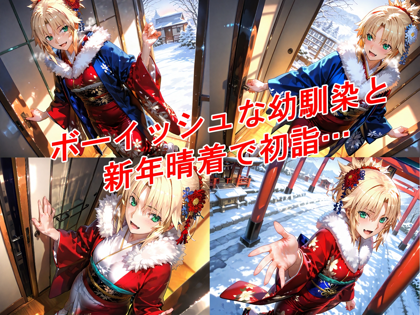 幼馴染と新年ドスケベ姫始め – Preview 2