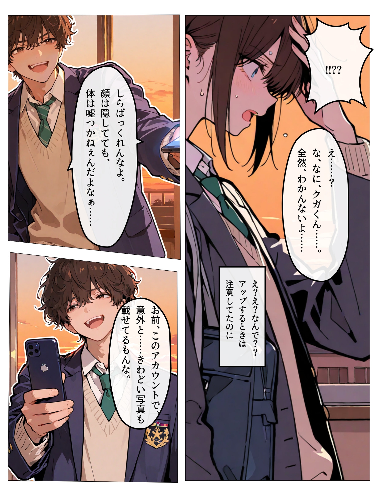 親友への恋心を隠す女装男子の裏垢がバレた日