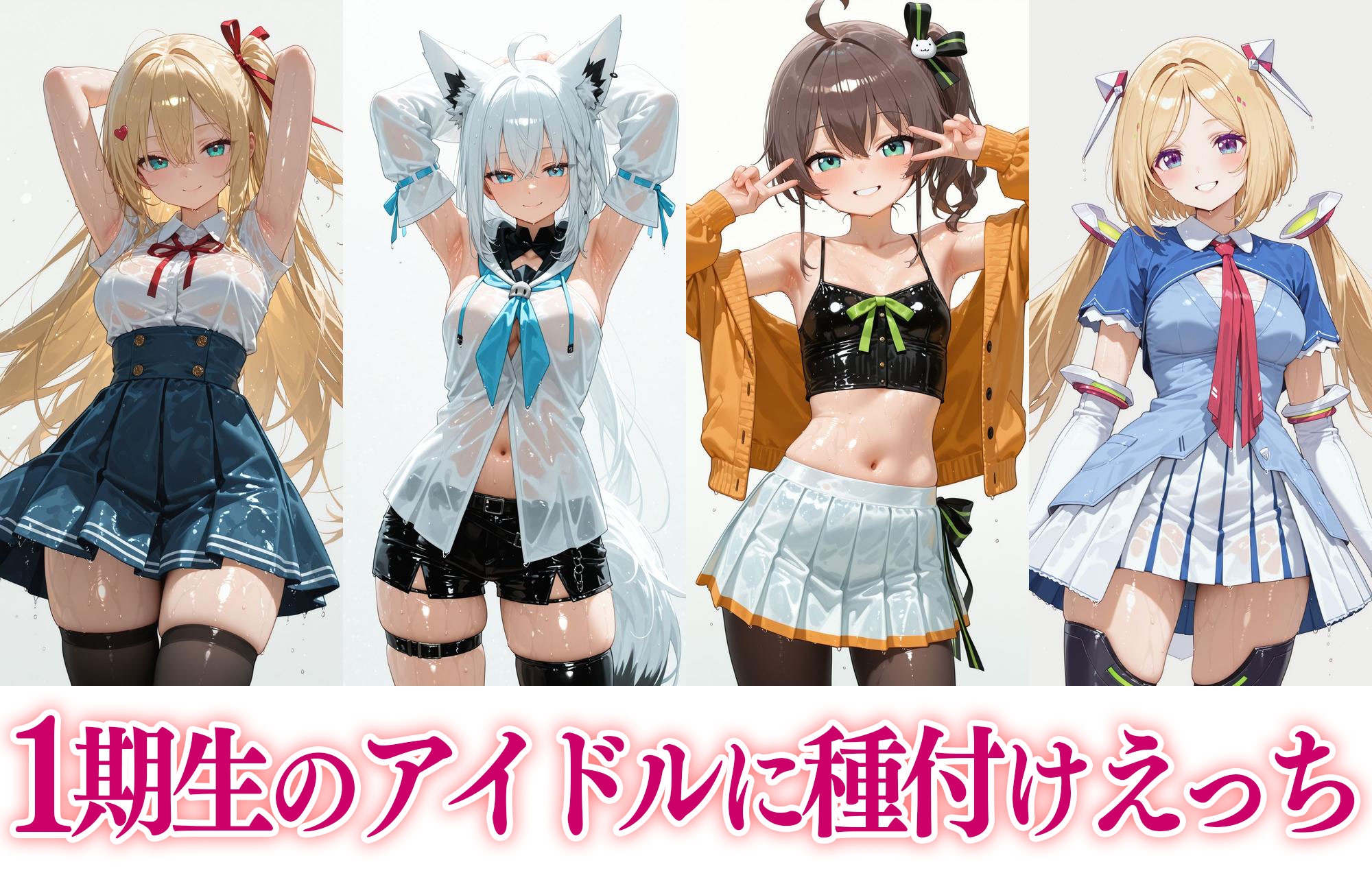 【500枚】ホ○ライブ1期生!! ～4人全員 純愛えっちイラスト集～