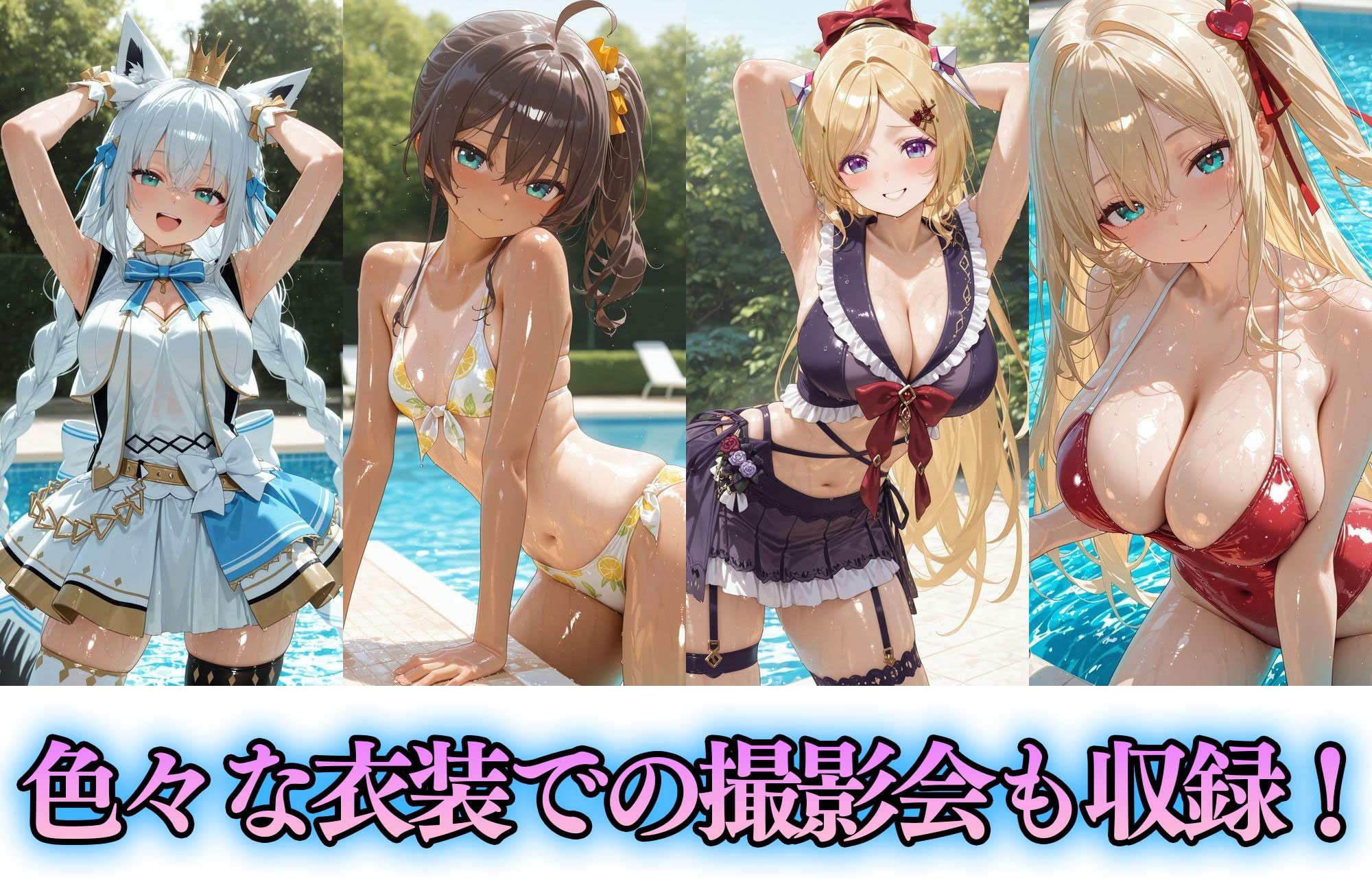 【500枚】ホ○ライブ1期生!! ～4人全員 純愛えっちイラスト集～