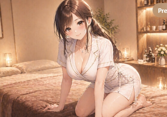 ちょっぴりセクシーなメンズエステのお姉さんがやさしく癒してくれるASMR