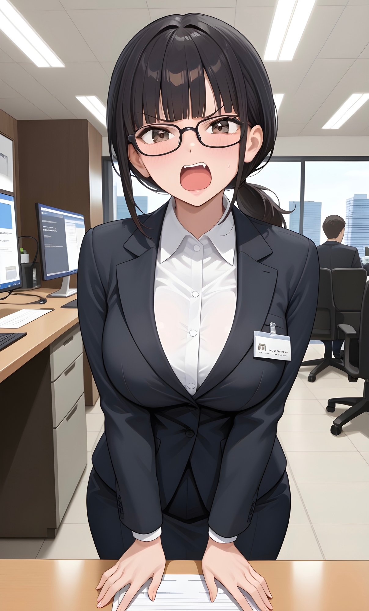 【発情注意】完璧巨乳上司・早坂由佳の理性崩壊～オフィスでは見せない本性～