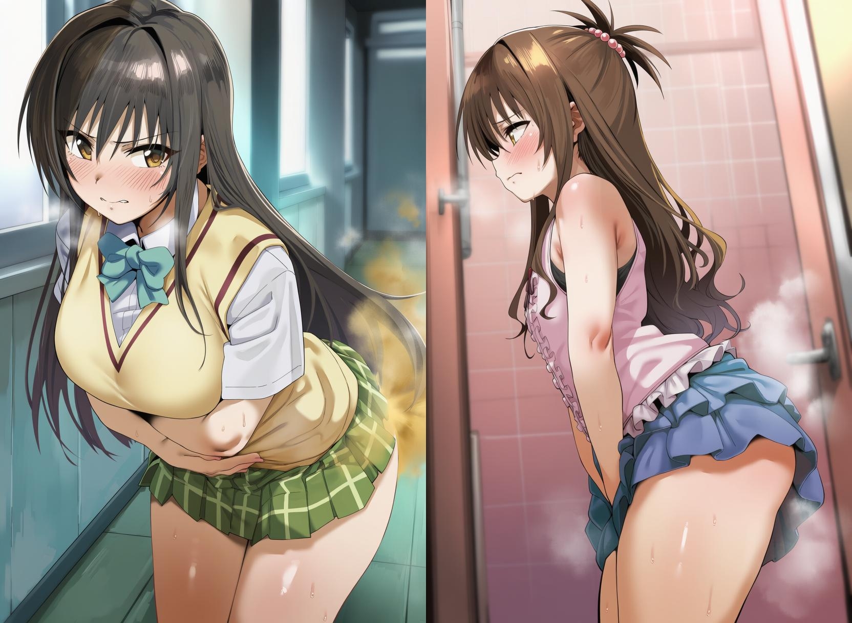 トラブル 脱糞スカトロCG集 Ver.2 (Part1)