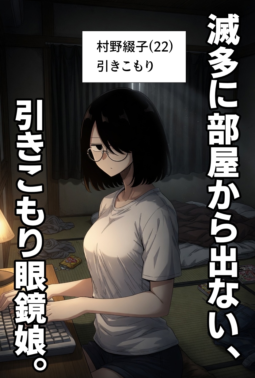 引きこもり女に餌付けしてたら、セックスさせてくれるようになった。