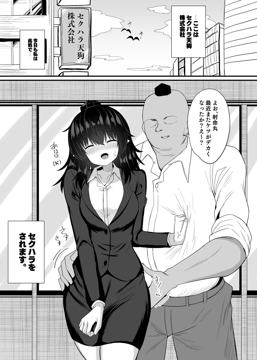 OL射命丸文 セクハラ本 – Preview 2