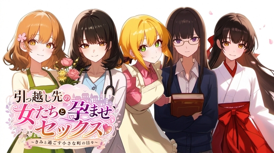 引っ越し先の女たちと孕ませセックス 〜きみと過ごす小さな町の日々〜