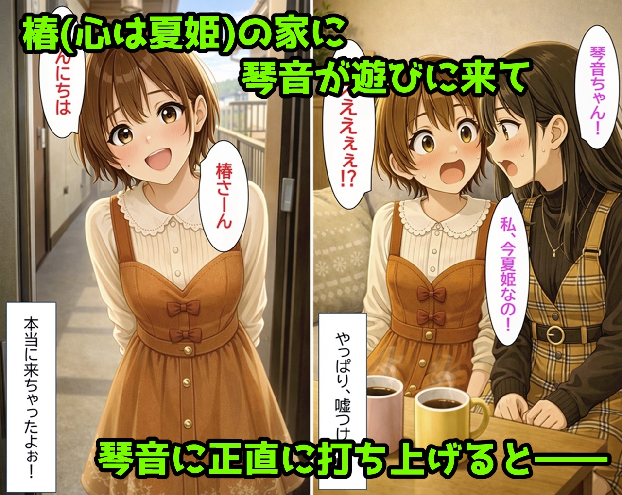 無防備すぎる同級生に、理性が追いつかなかった話 第10.5話「入れ替わったまま、戻れなくなった二人」