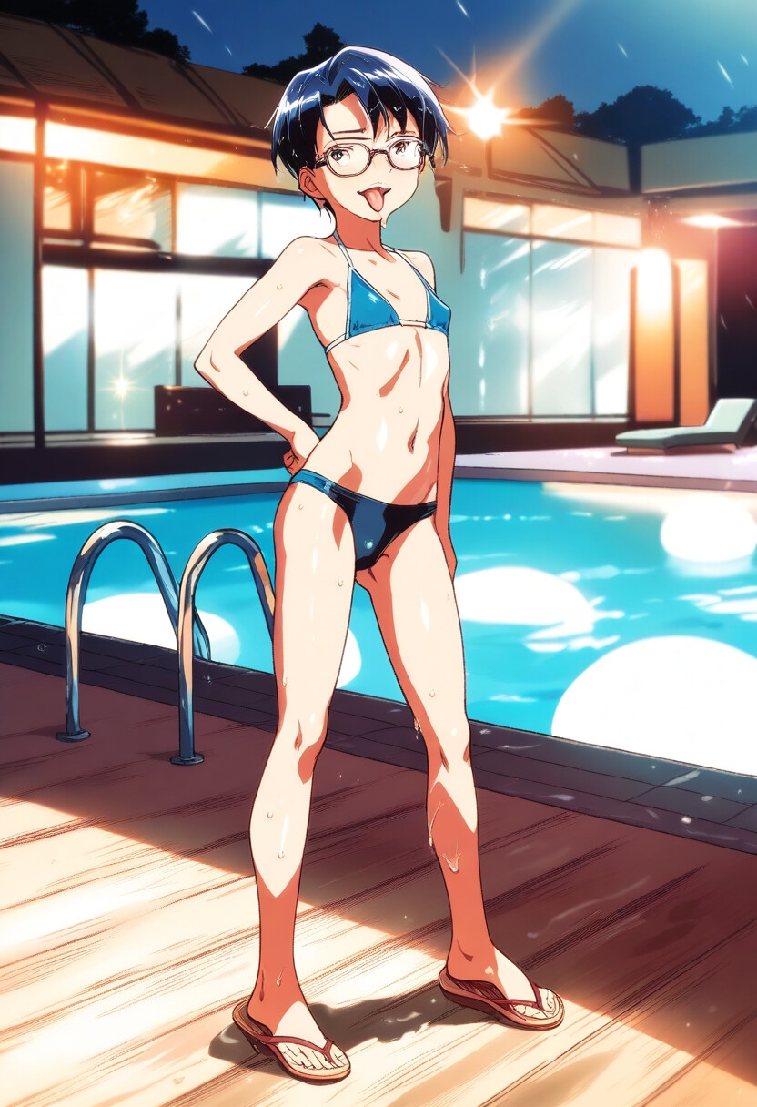 ボーイッシュなメガネっ娘特集