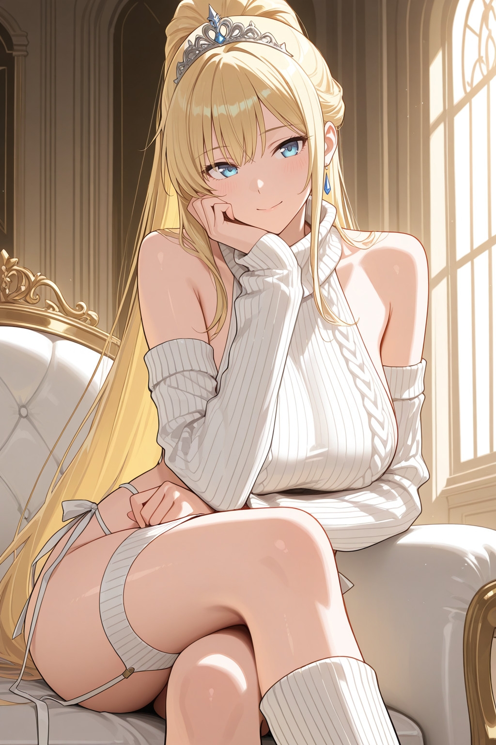 王女は着衣で甘々