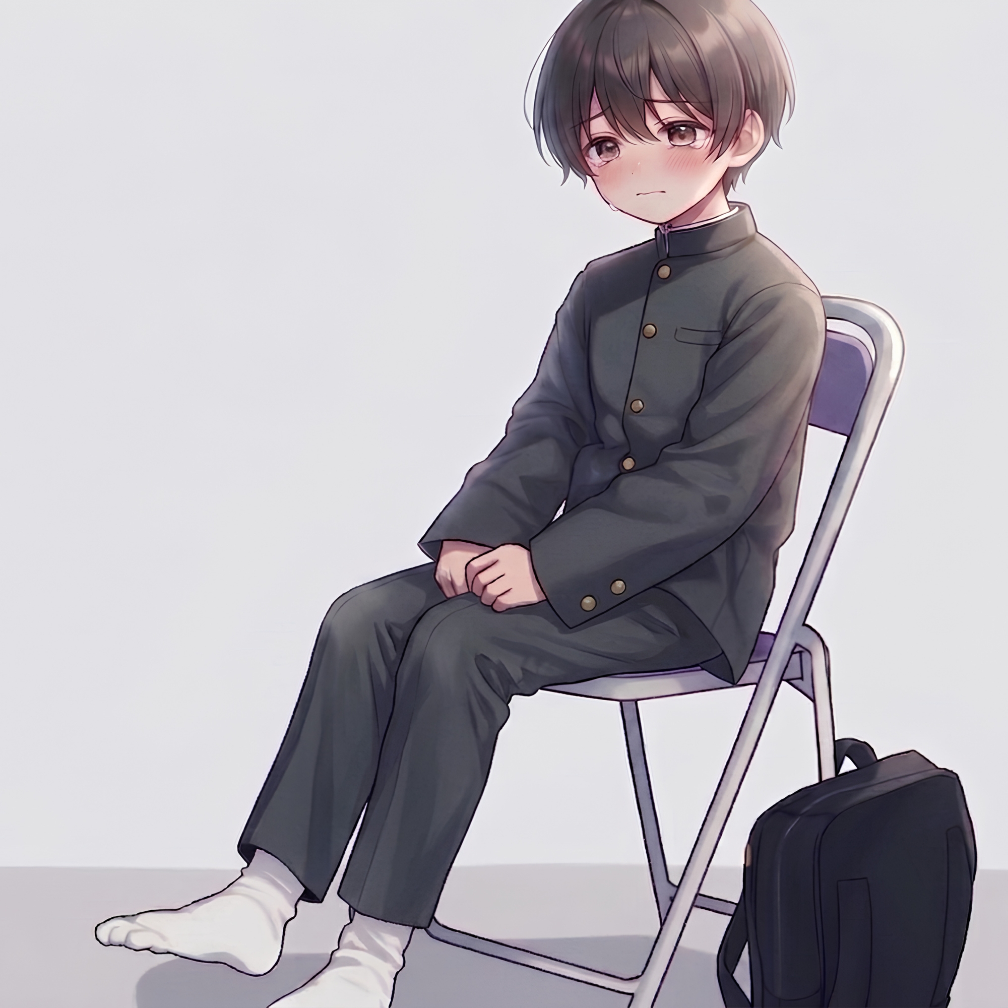 万引きショタD○の靴下の匂いと足裏ぶっかけ