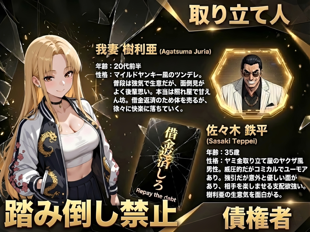 借金ツンデレヤンキーの快楽返済 〜コテコテ闇金ヤクザとの甘い夜〜