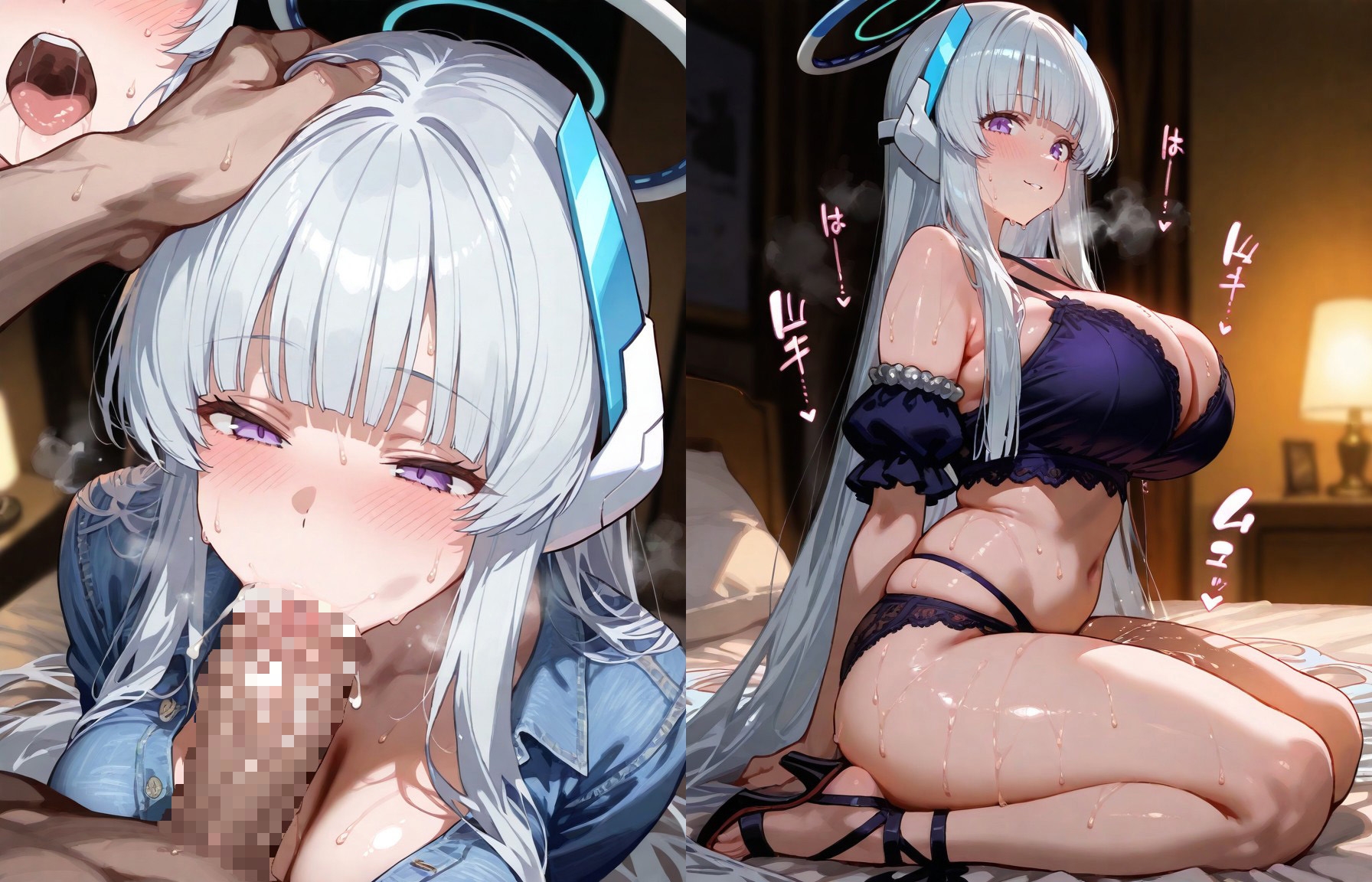 当番後にひたすらイチャラブエッチした記録-ノア編-