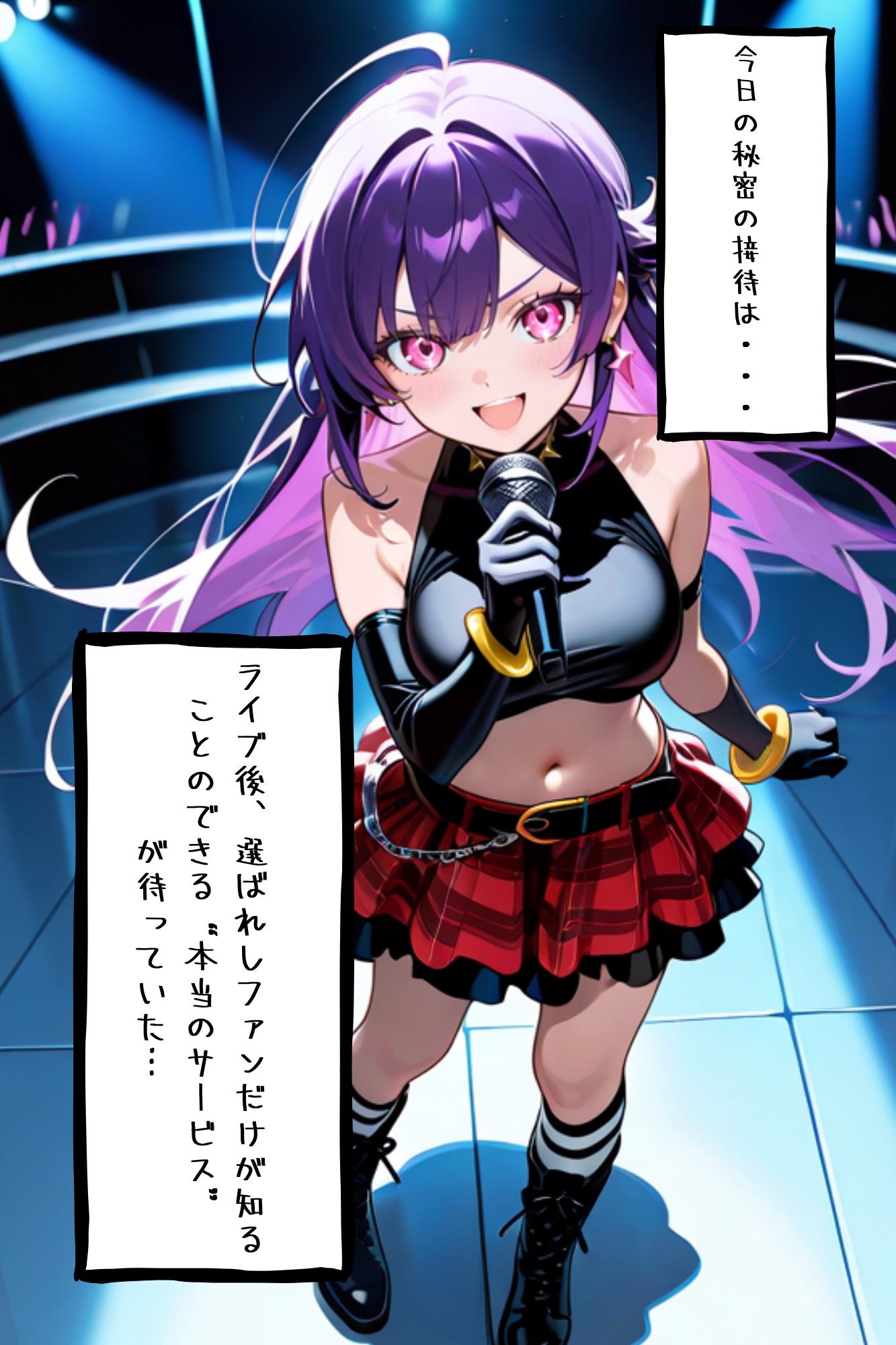 【漫画がアニメ化！】極秘ファンサ・アイドル裏接待 霧島ルカ編 – Preview 3