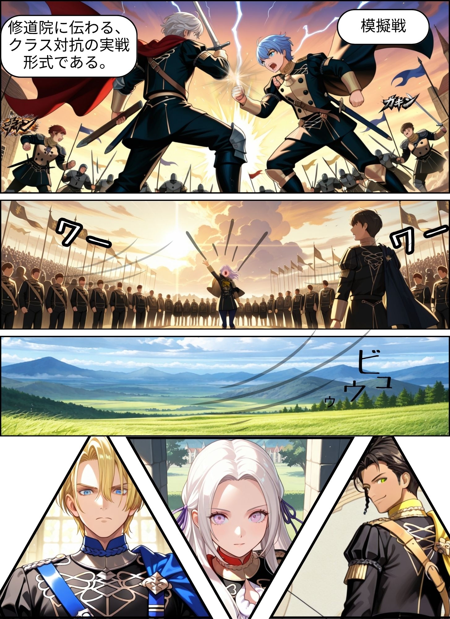 FE 修道院の先生と王様 – Preview 2