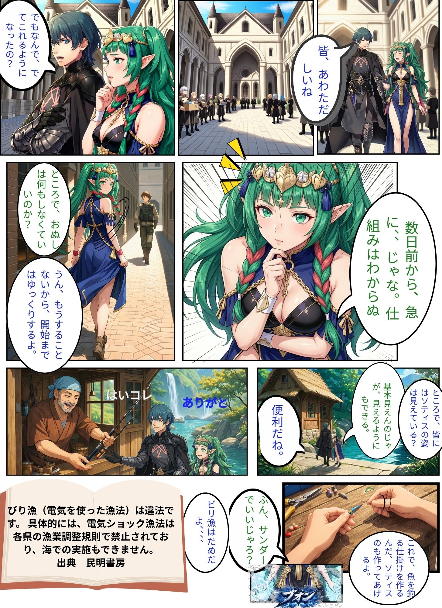 FE 修道院の先生と王様 – Preview 3