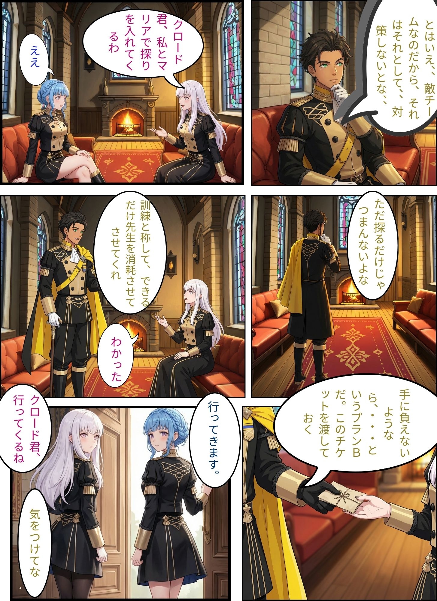 FE 修道院の先生と王様 – Preview 7