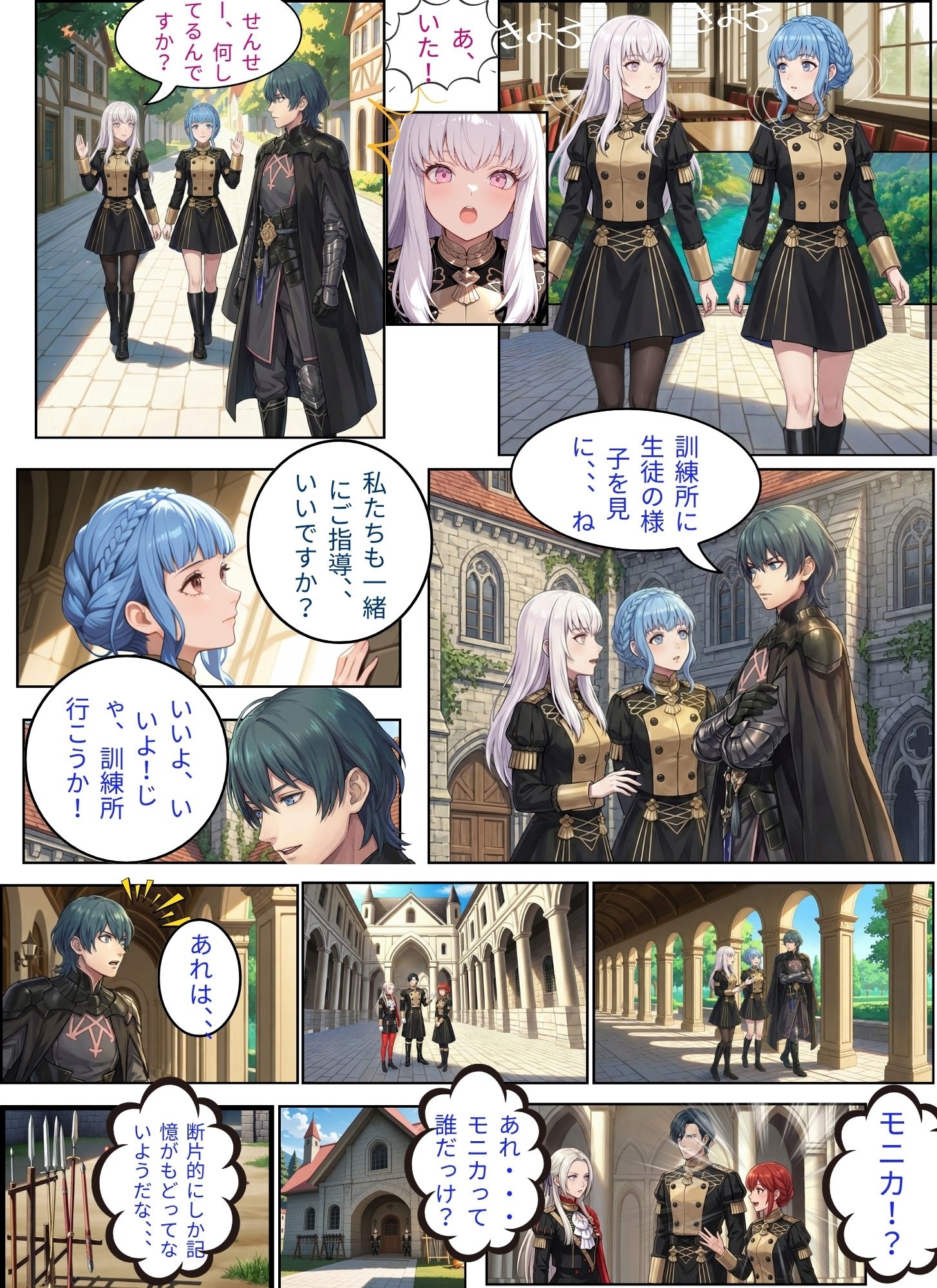 FE 修道院の先生と王様 – Preview 8