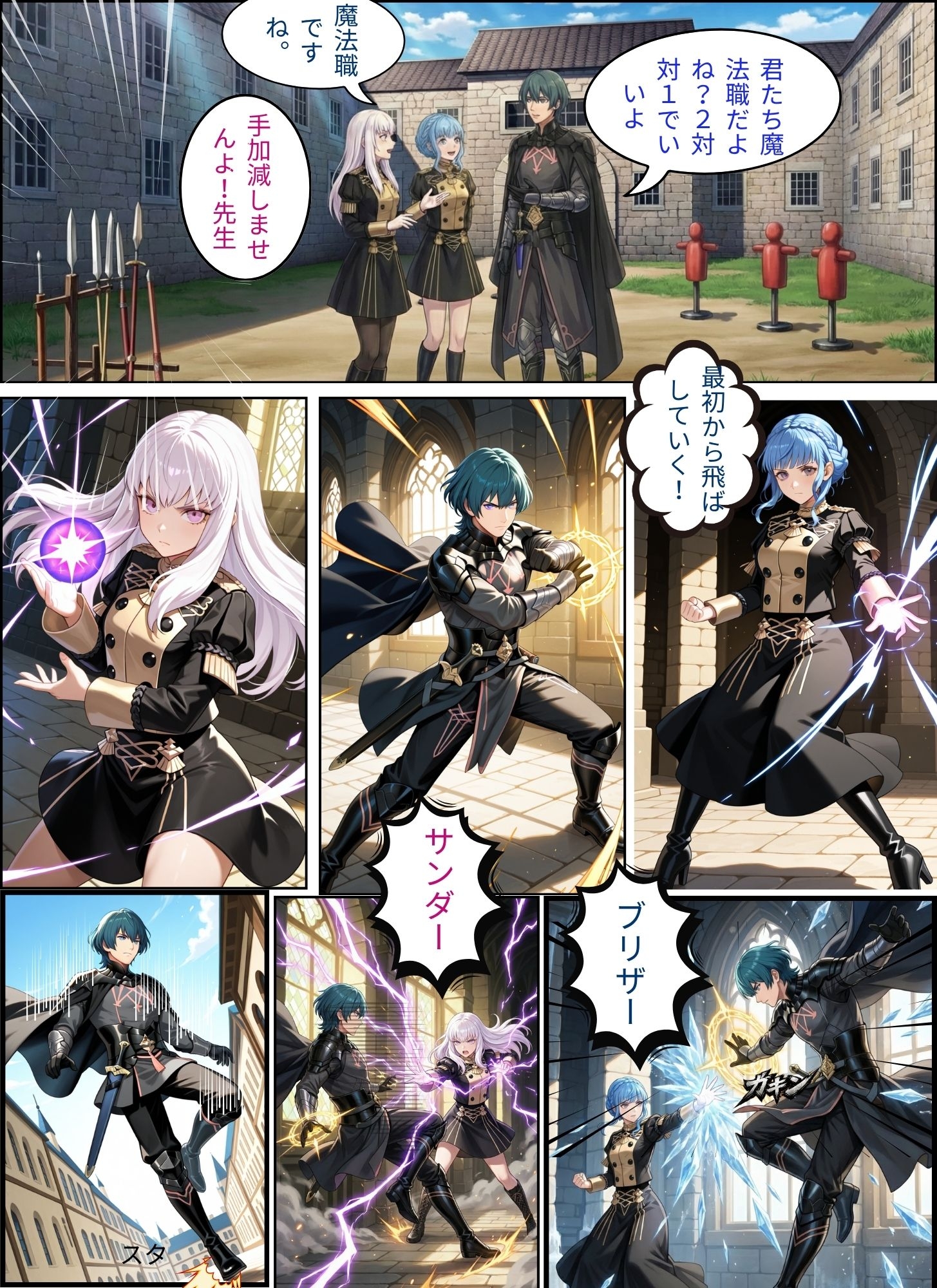 FE 修道院の先生と王様 – Preview 9