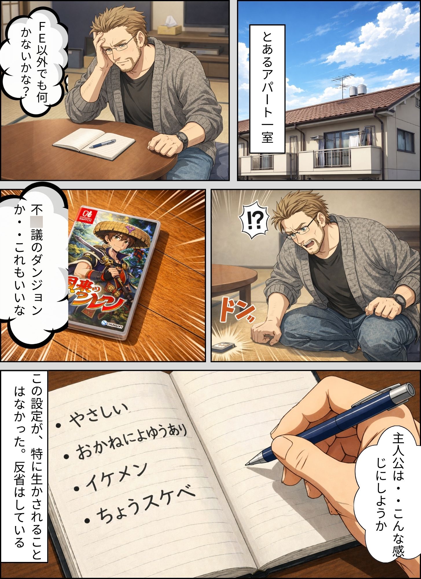 mystery dungeon ジンとコッバ
