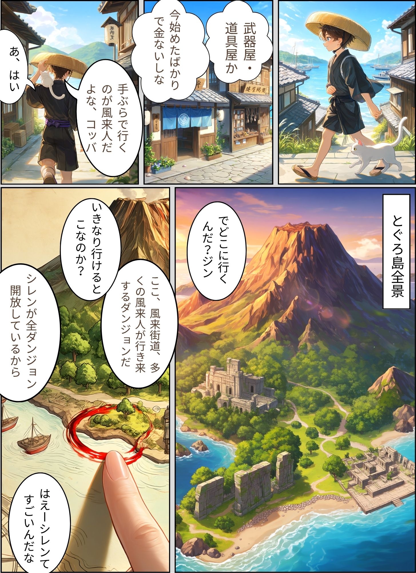 mystery dungeon ジンとコッバ