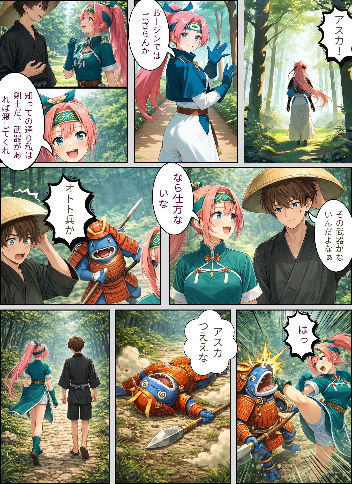 mystery dungeon ジンとコッバ