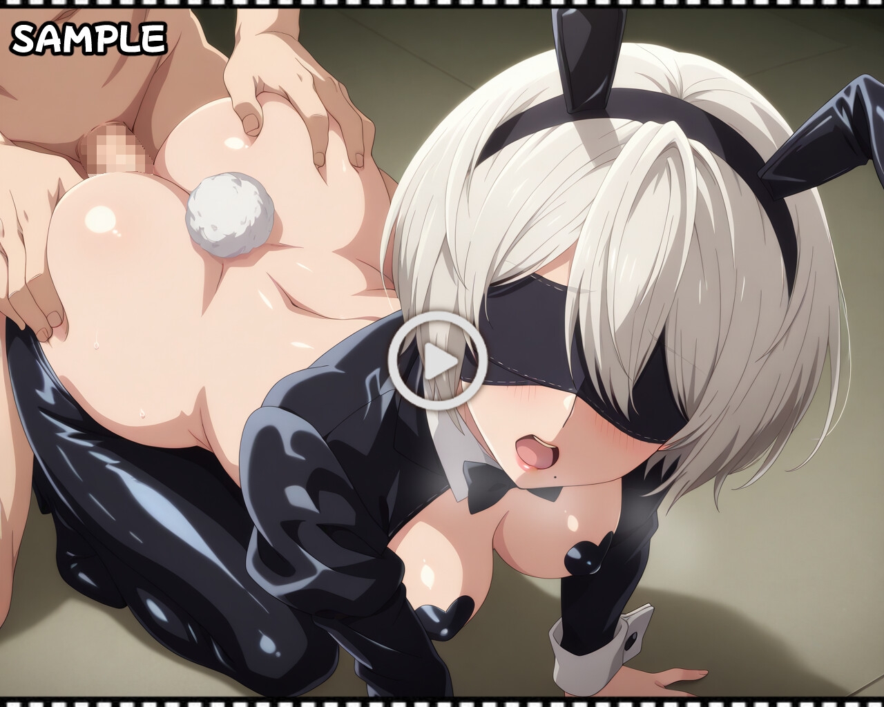 【アニメーション】逆バニーアンドロイドの欲情ご奉仕機能～高品質イラスト集付き(100P)～