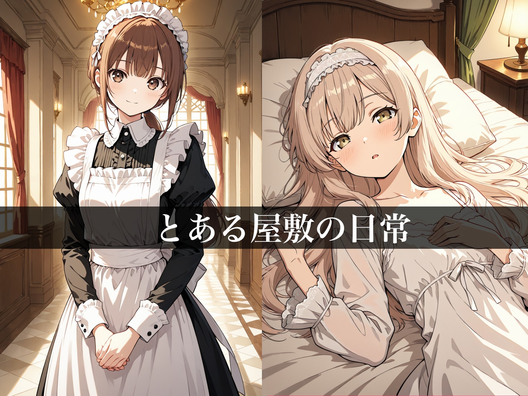 ふたなりサンドイッチ〜メイドのお仕事編〜