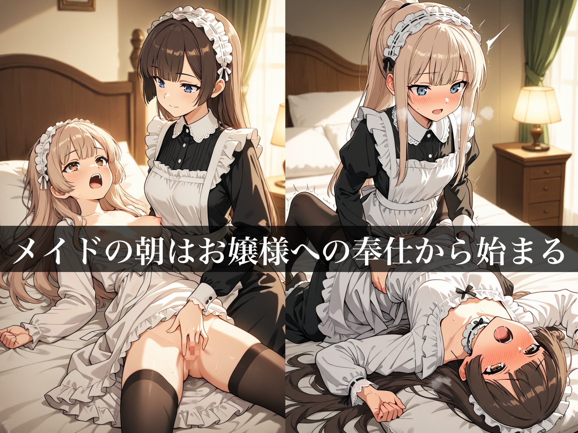 ふたなりサンドイッチ〜メイドのお仕事編〜