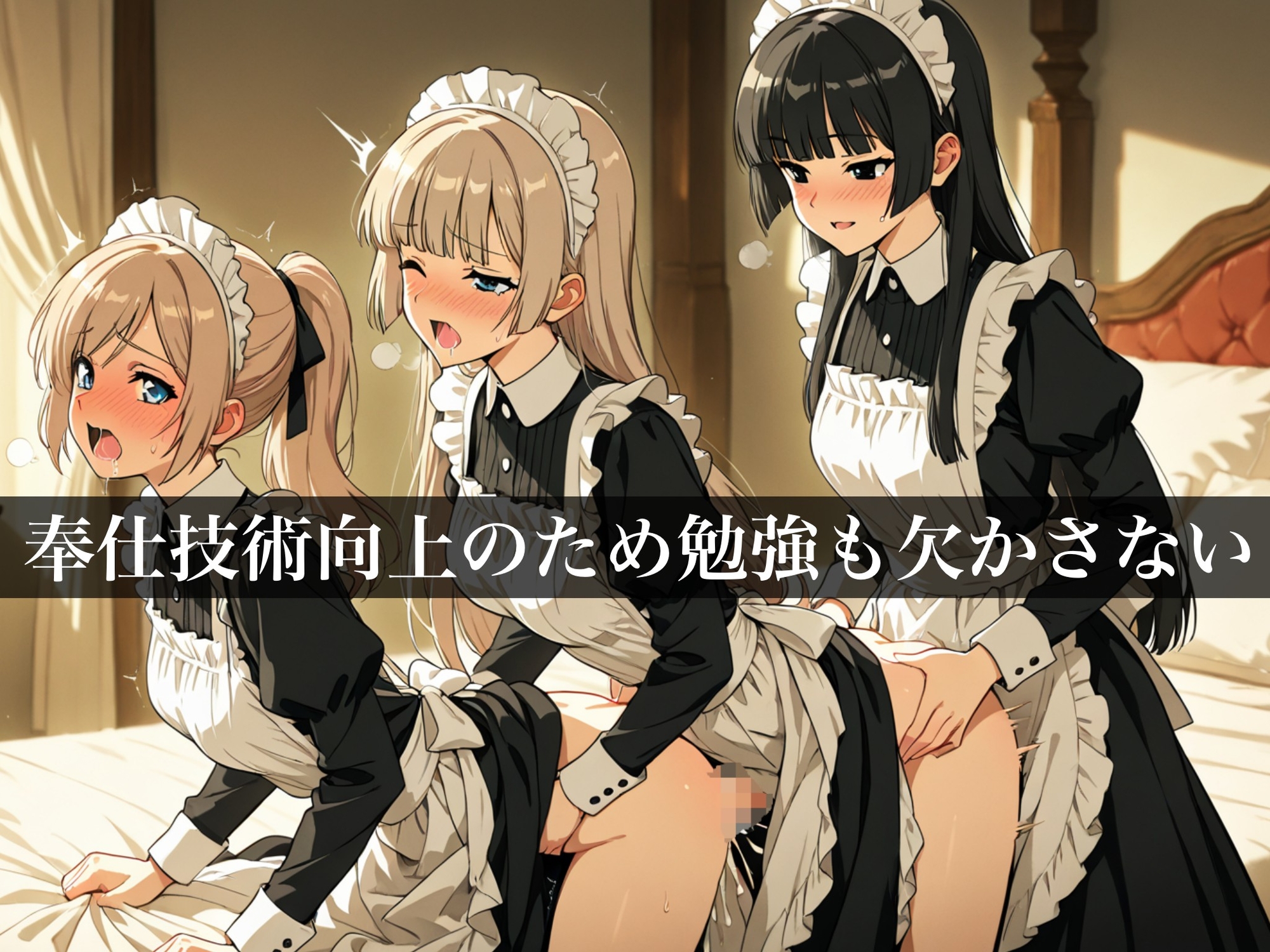 ふたなりサンドイッチ〜メイドのお仕事編〜