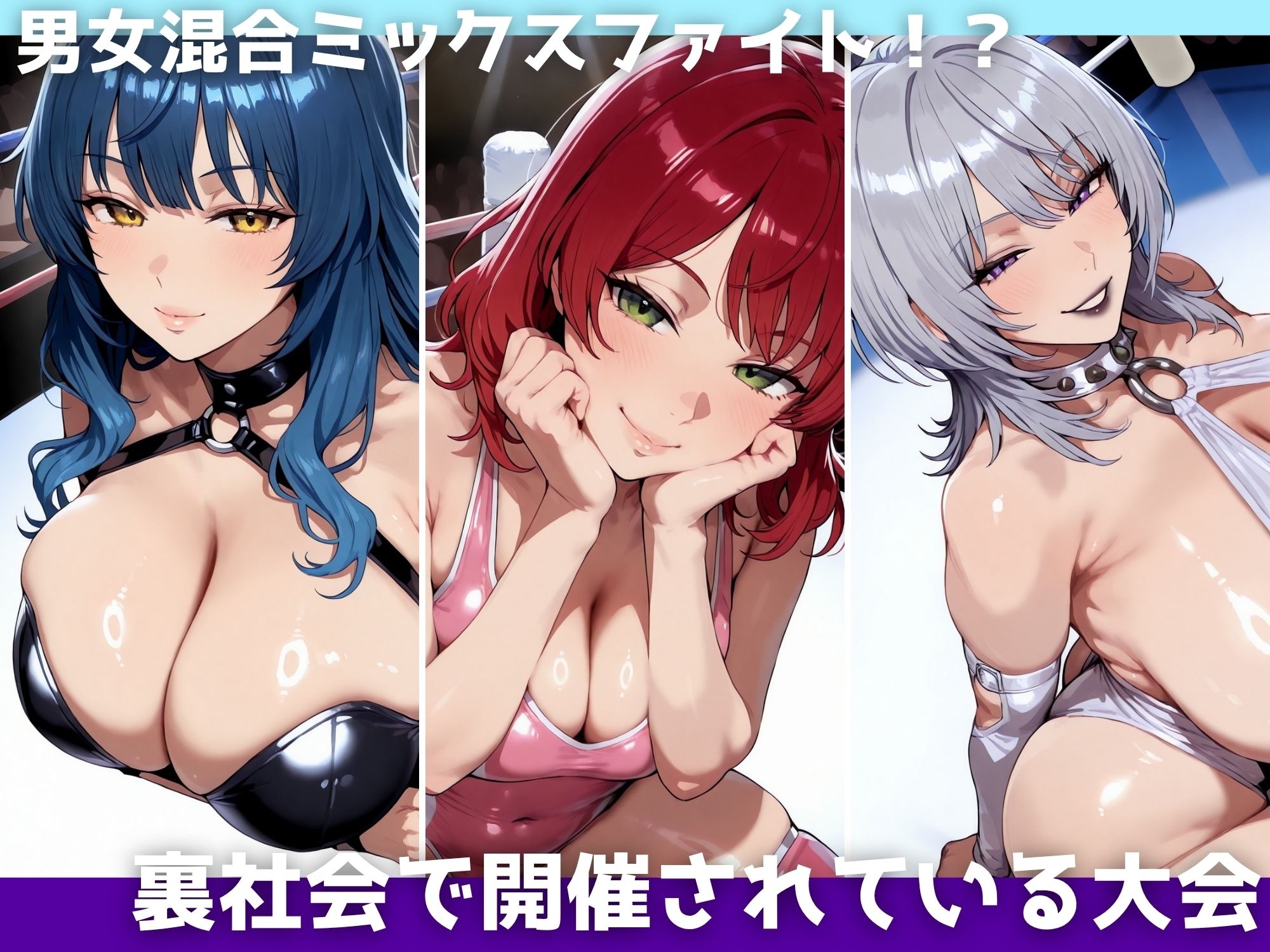 爆乳プロレスFight02～愛しき女体の絡み合い～