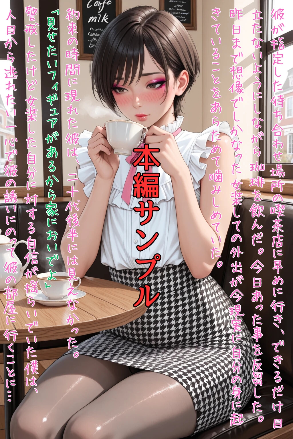 Sissy Captions Mな男の娘のシシーキャプション集5 アキバ男の娘拉致監禁事件 この部屋が僕の全て… あなた好みのフィギュアになりたい…