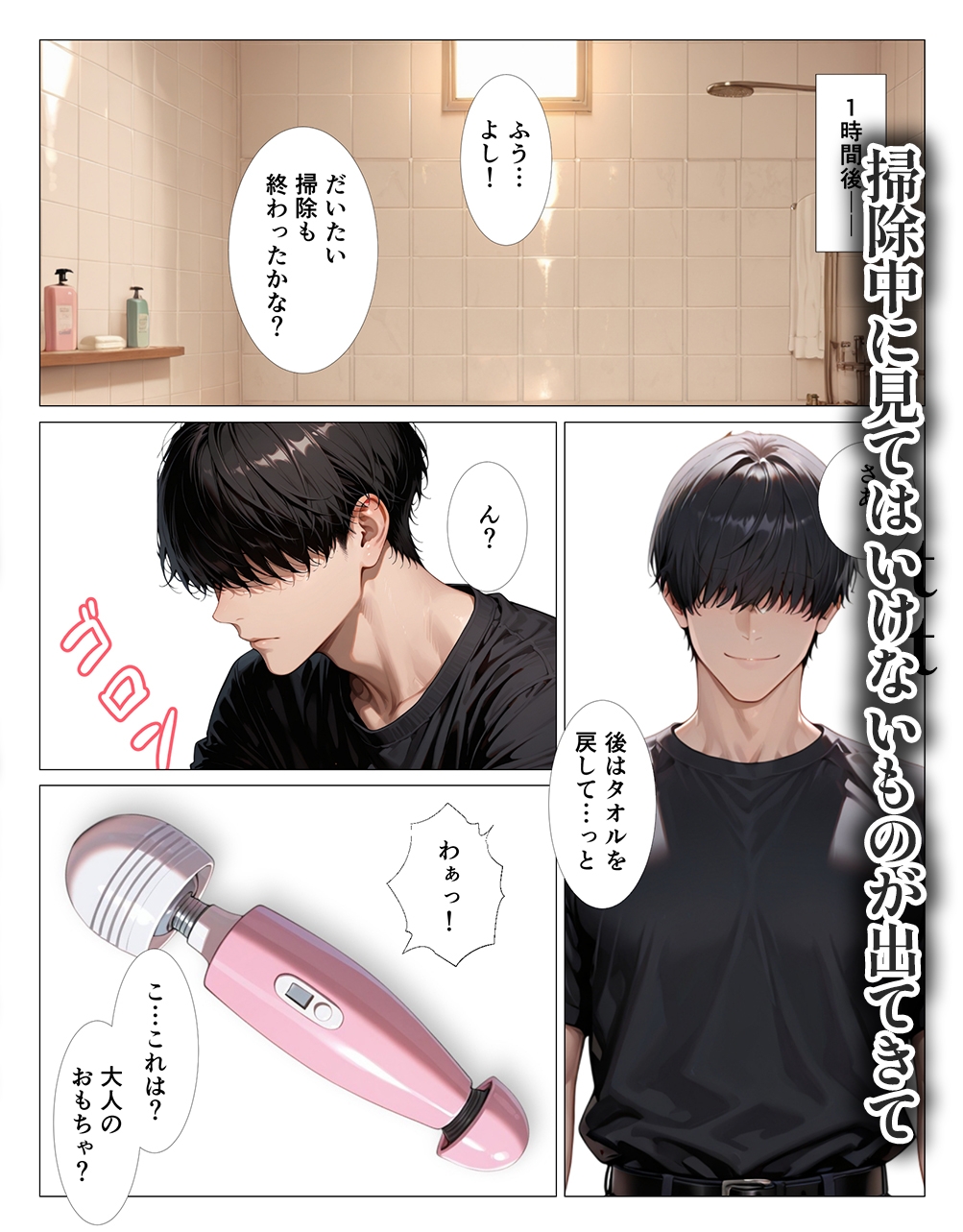 オナニーバレたクールな同居人と中出しSEXする話