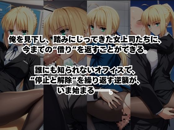 ～女上司への仕返し～時間停止で始まるオフィス逆転劇【セ○バー編】