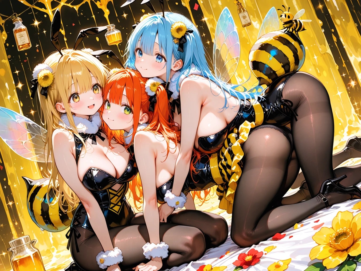 黒タイツ美少女イラスト集8モン娘編