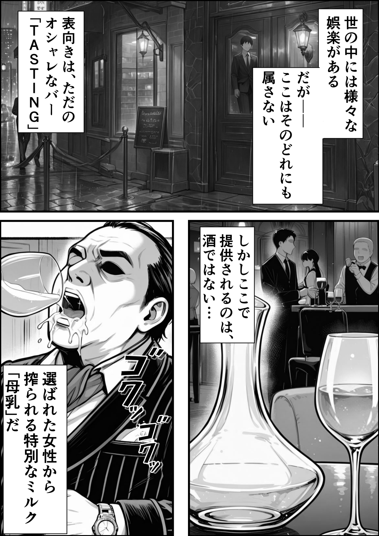 孕ませ高級搾乳倶楽部 ～高飛車清楚令嬢が家畜同然になるまでの話～