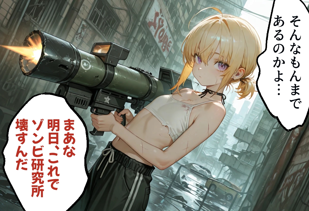 ゾンビ女なら人権ないからヤリたい放題だよね? ゾンビを狩る者(横)