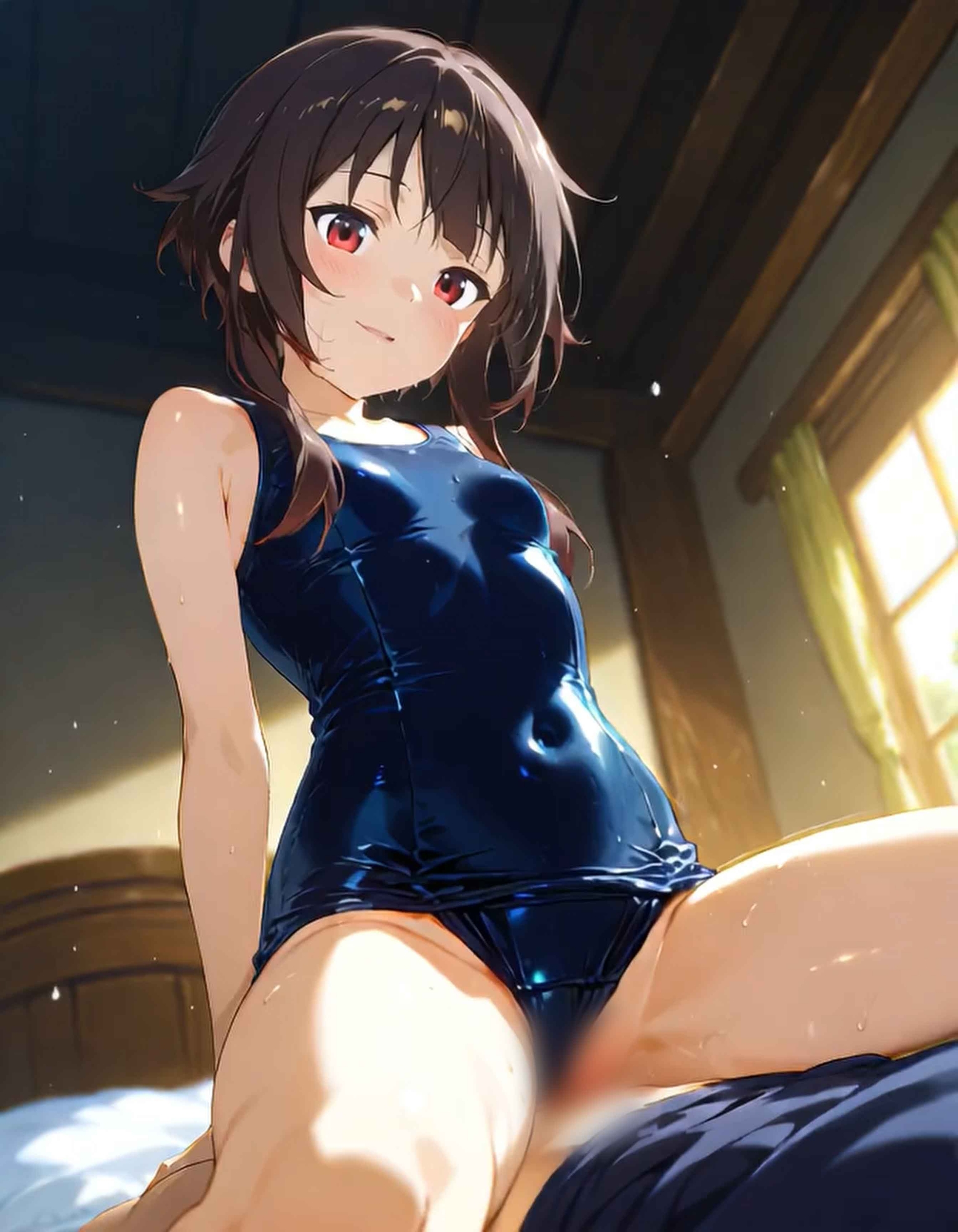 めぐみんとえっち〜ぬるぬる神アニメ〜