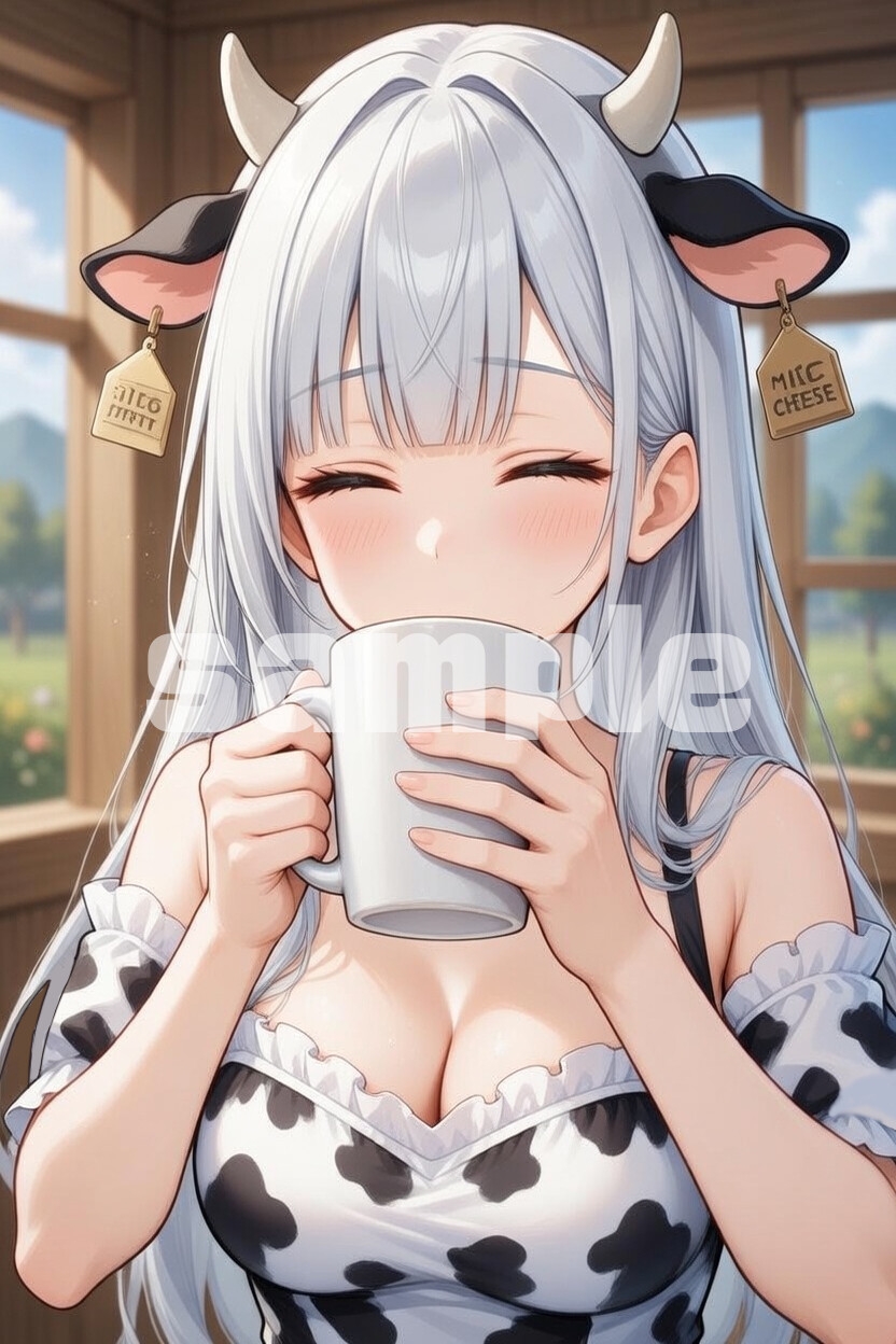 【期間限定50%OFF】こもれび牧場 アルミナ編 ～恥じらう清楚お嬢様ウシ娘～ – Preview 3