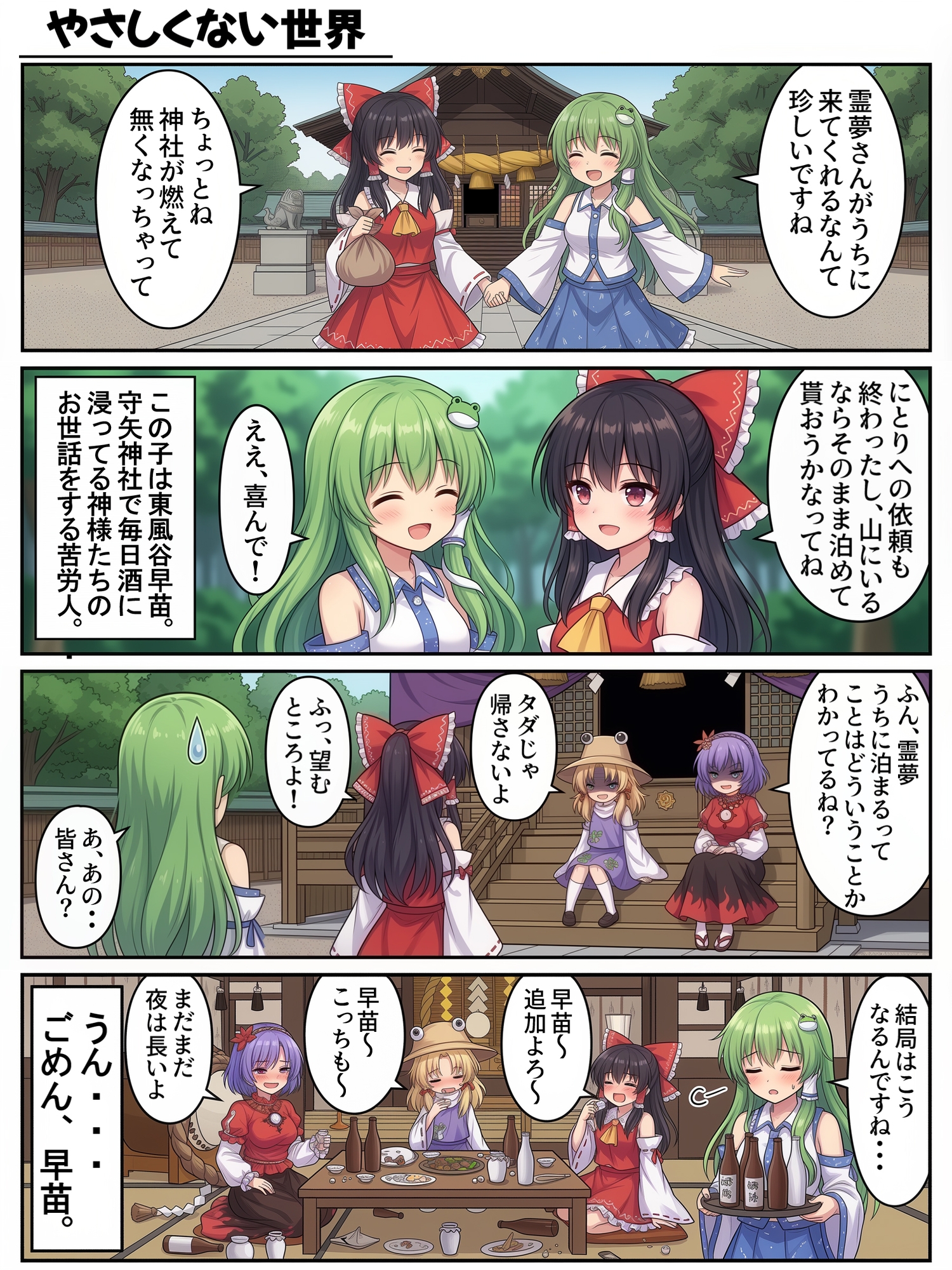 東方4コマ物語 ～幻想郷は今日も平和です～ 第01巻