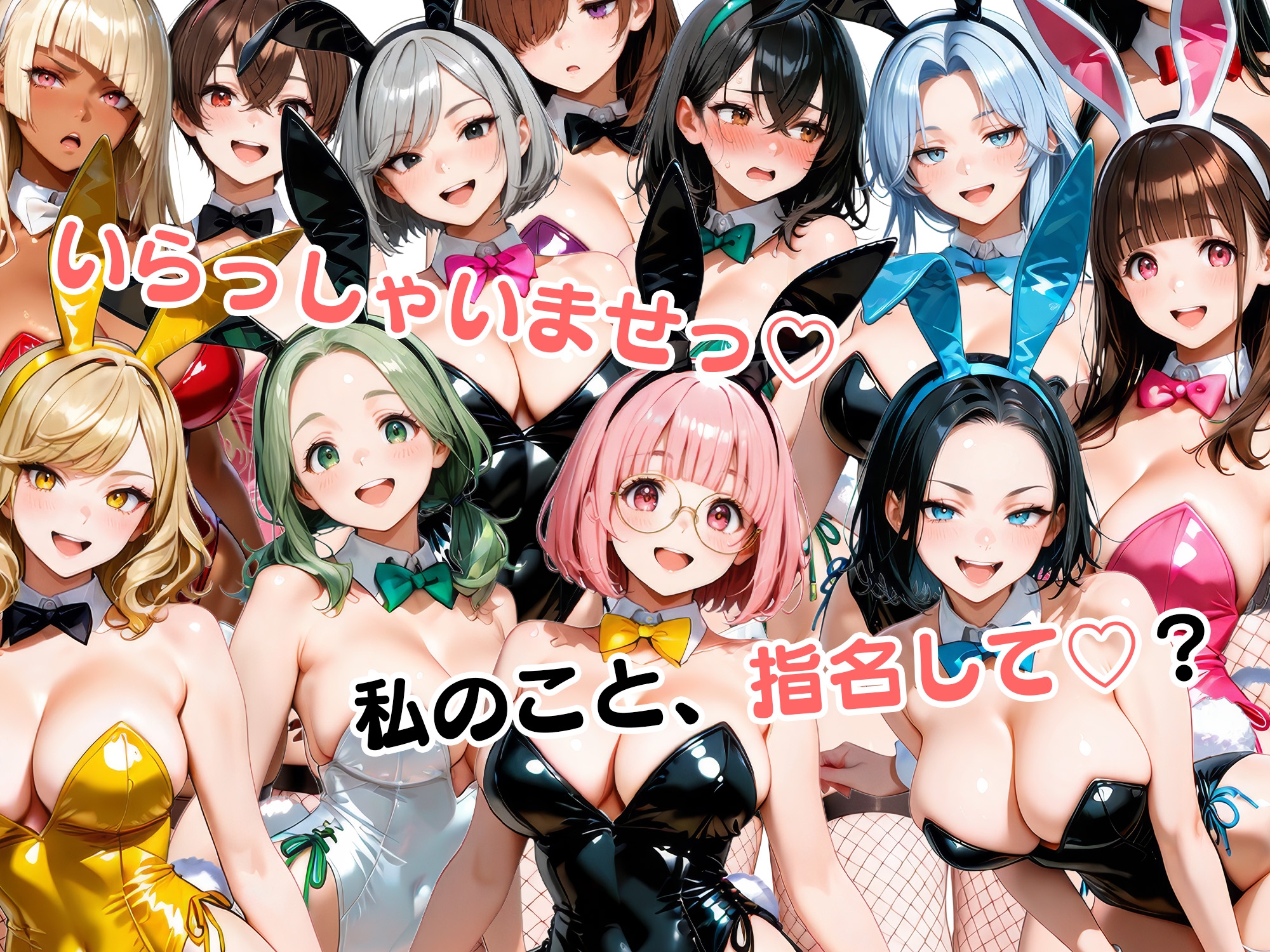 お店で即ヤレる12人の爆乳バニーガール – Preview 11