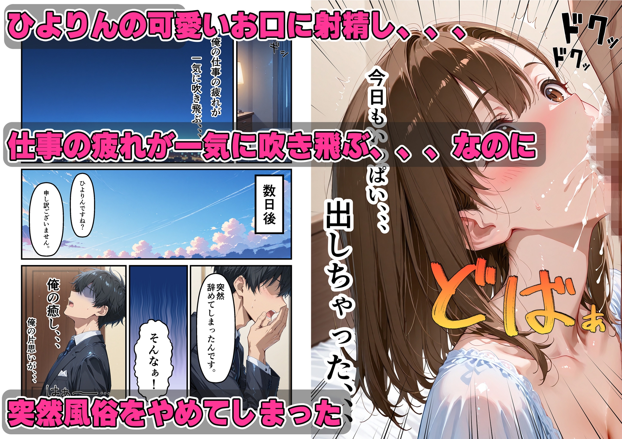 あざと可愛い風俗嬢は俺の部下?実はドMな彼女に生はめセックス〜俺のチンポでイキまくる