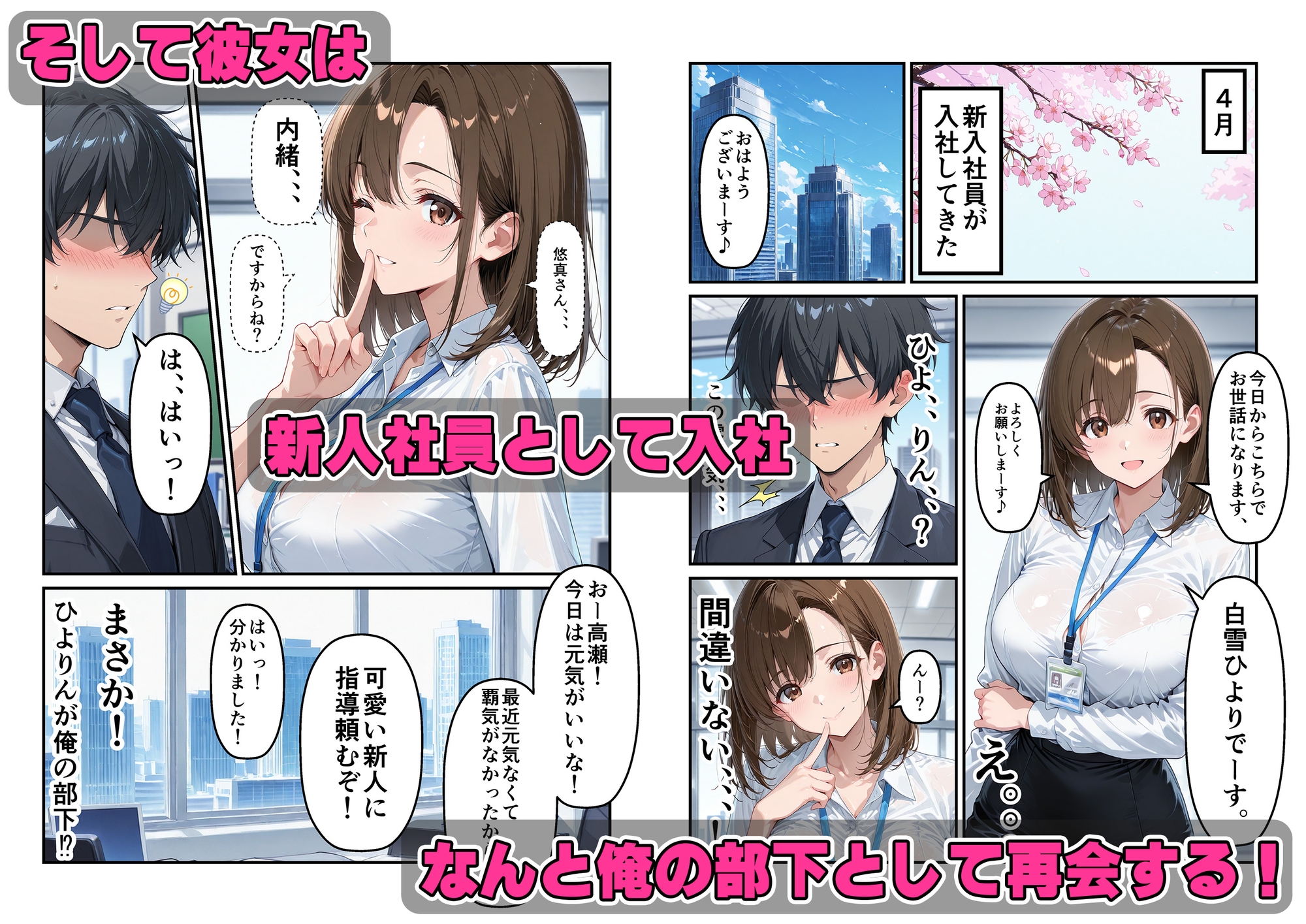 あざと可愛い風俗嬢は俺の部下?実はドMな彼女に生はめセックス〜俺のチンポでイキまくる