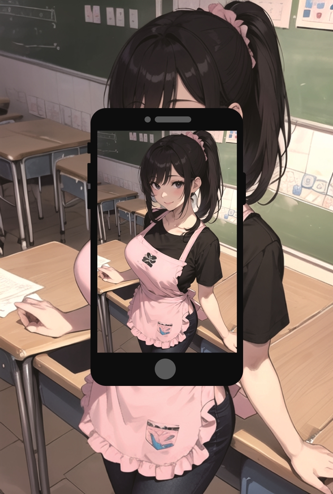 おかしなスマホアプリで「働く女性」を【即オチ2コマ】させる話