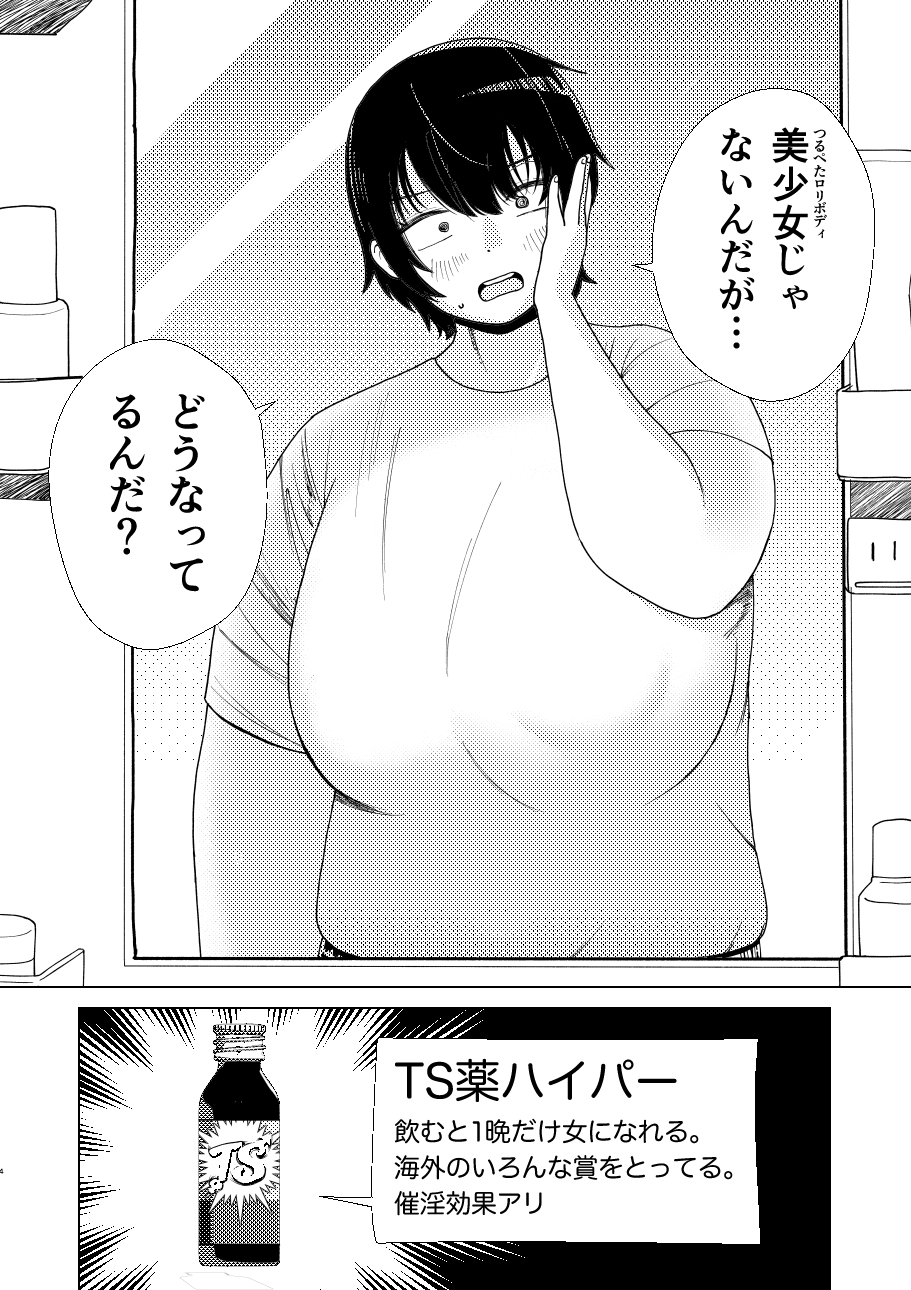 薬でTSしたけど思った感じじゃなかったのでとりあえずオナニーする本 – Preview 5